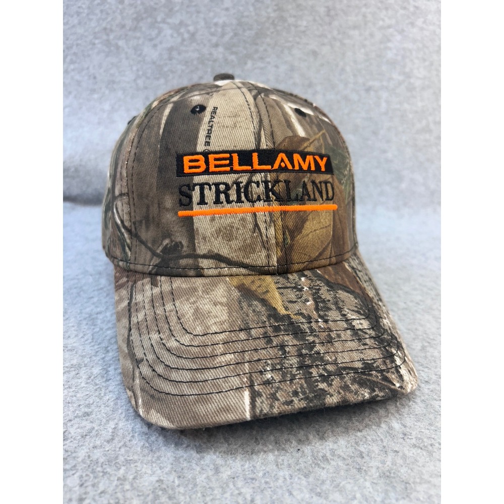 Bellamy Strickland Mens Camo Cap America Realtree Chevrolet Buick GMC Hat S/M
